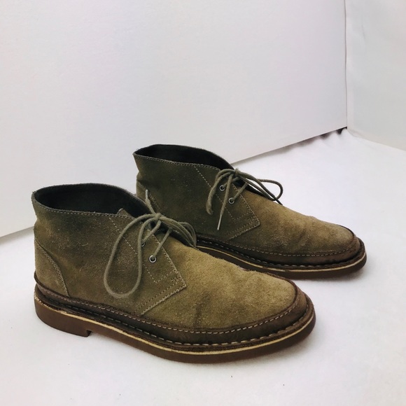 Clark’s Green Suede Boots - Picture 7 of 8